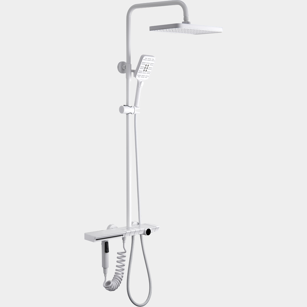 Thermostatic Shower System with Temperature Display