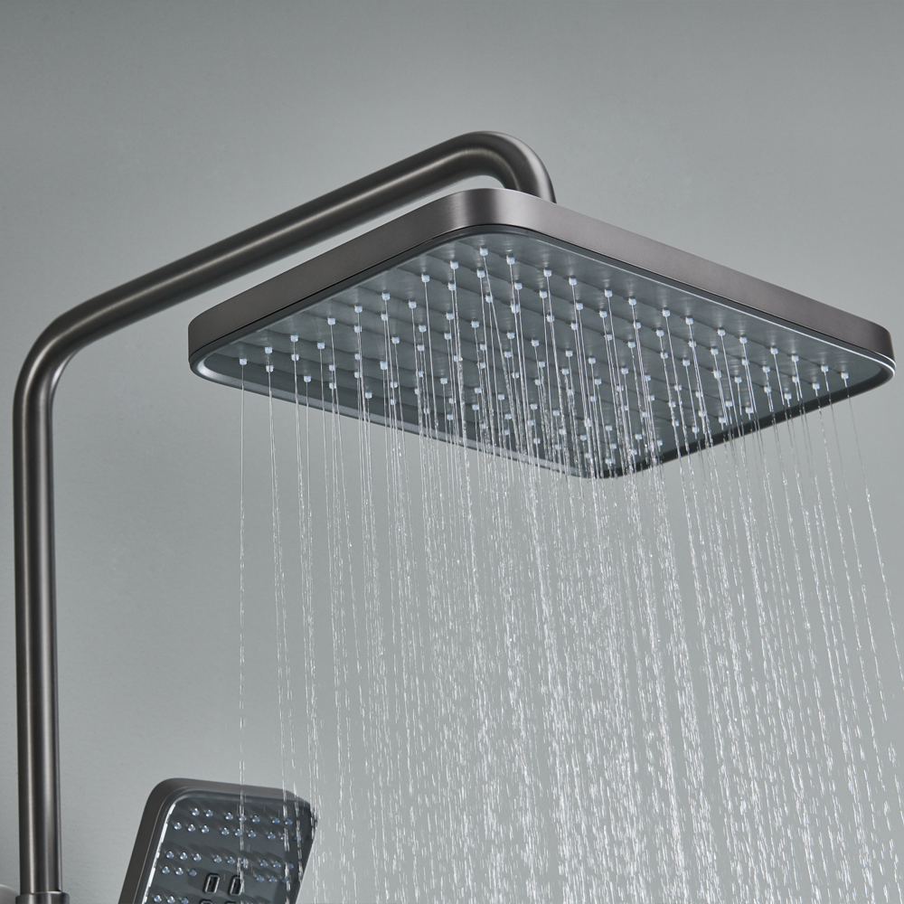 Thermostatic Shower System with Temperature Display