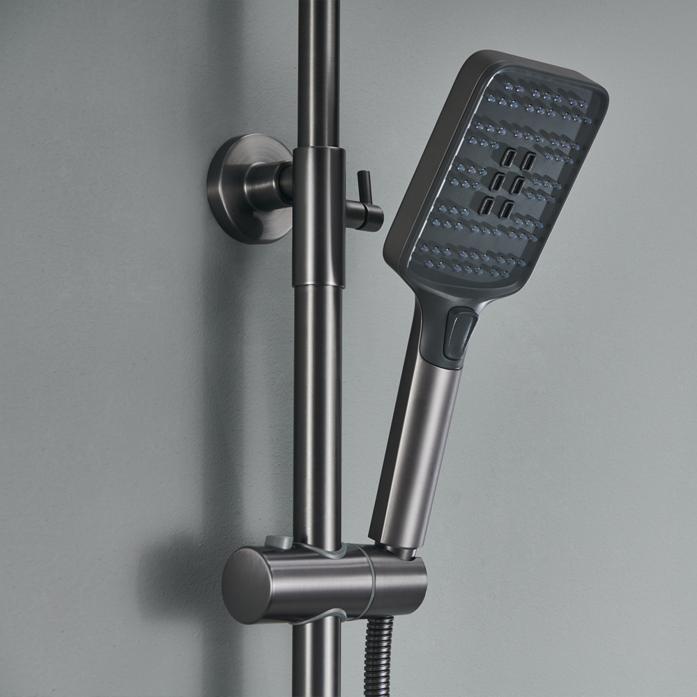 Thermostatic Shower System with Temperature Display