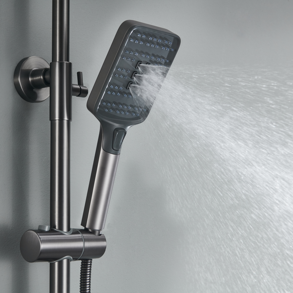 Thermostatic Shower System with Temperature Display