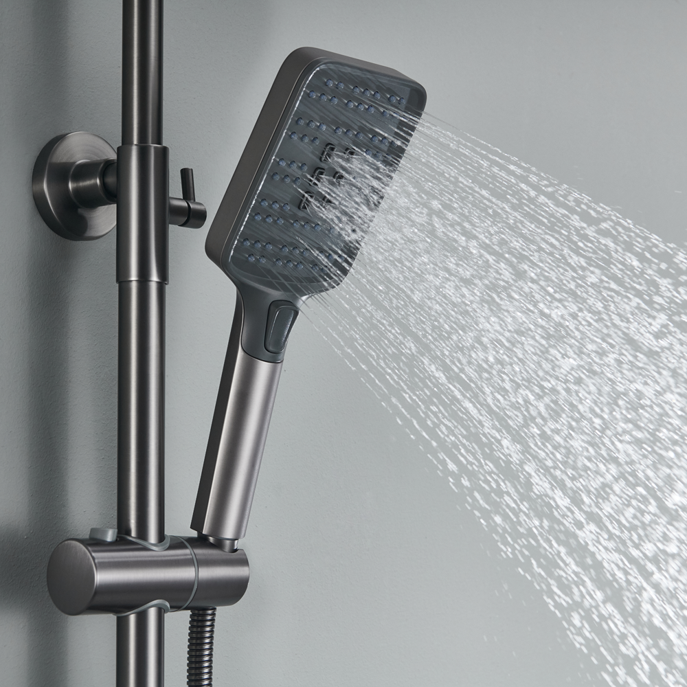 Thermostatic Shower System with Temperature Display