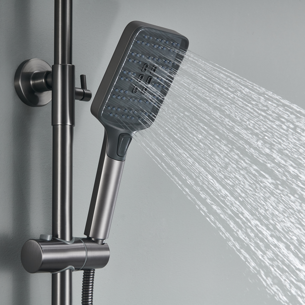 Thermostatic Shower System with Temperature Display