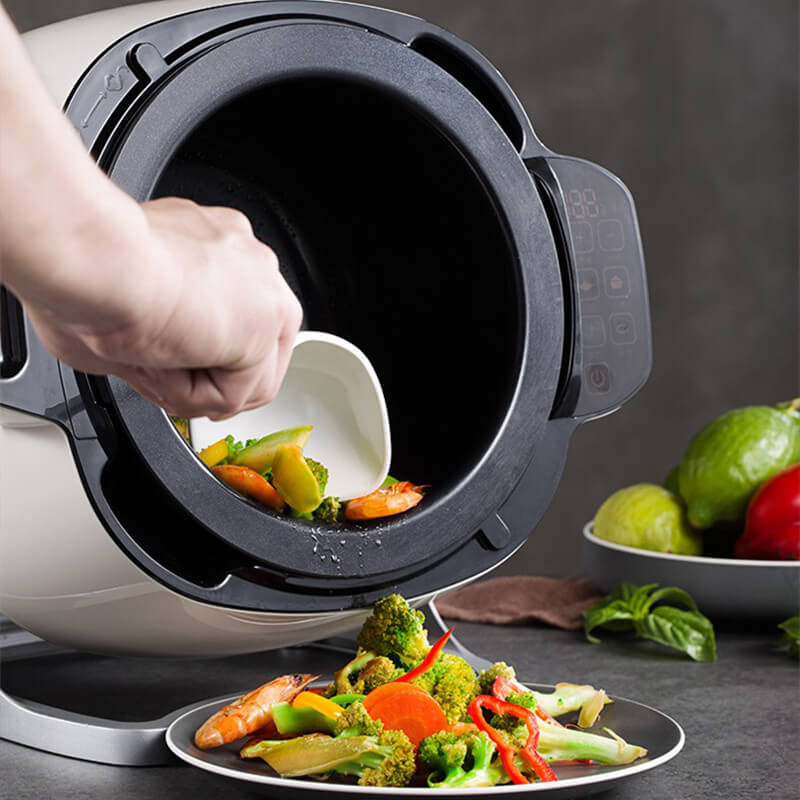 Automatic Cooking Machine,Smart Food Processor All-in-One Auto Cooking Machine