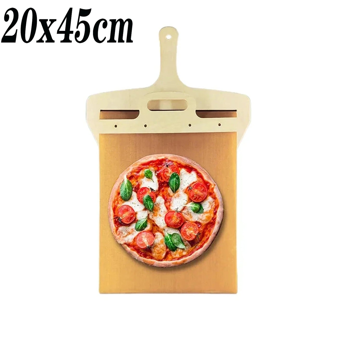 PizzaGlide™ | Schuivende pizza schep plank